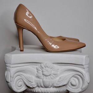Nude Patent Leather Heels